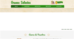 Desktop Screenshot of granosselectos.com